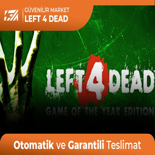  Left 4 Dead + Garanti + Destek